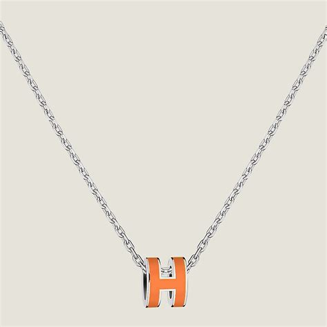 pendentif pop h hermes|hermes mini pop h.